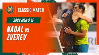 Nadal vs Zverev 2022 Mens semifinal  RolandGarros Classic Match [upl. by Chobot287]