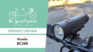 The futureproof bike headlight Fenix BC26R LED Bike Headlight Review feat Replaceable Battery [upl. by Haroun]