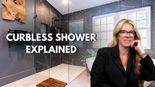 Curbless Shower Explained Build it like Nadine [upl. by Leeanne]