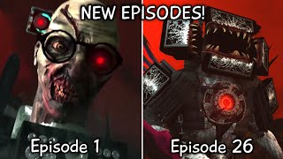 Skibidi Toilet Zombie Universe 1  26 All Episodes 60 FPS REMASTERED Upgraded Titans Episode 42 [upl. by Haraf]