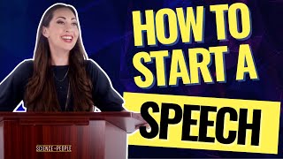 How to Start a Speech The Best and Worst Speech Openers [upl. by Utta142]