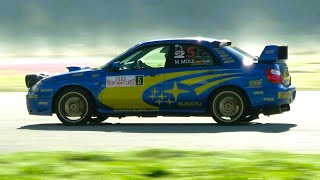 Drag Racing Done DIFFERENTLY on ALPINE Airstrip  Impreza S10 WRC Mercedes C9 Group C [upl. by Martijn]