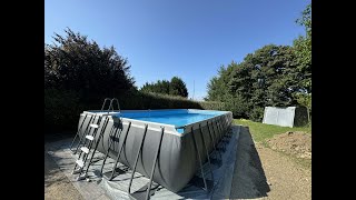 Piscina Intex Ultra XTR Frame 975x488x132 [upl. by Anivahs]