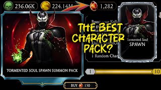 Tormented Soul SPWAN Summon Pack MK Mobile  The Dragon Krystal Pack Opening [upl. by Ateerys496]