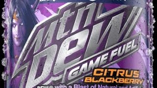 CHUGGING THE BRANDNEW MTN DEW GAME FUEL BLACKBERRY CITRUS🤯 [upl. by Monahon892]