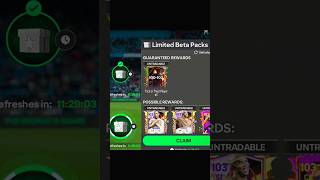 First Limited beta pack opening😁🤩 fifa shorts  fcmobile football [upl. by Ferdinande]