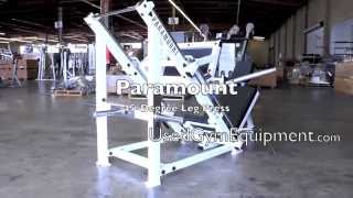 Used Paramount 45 Degree Leg Press Plate Loaded For Sale [upl. by Stempson649]