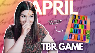 🎲 TBR GAME 🌸 APRIL 2024  manganet [upl. by Nomis]