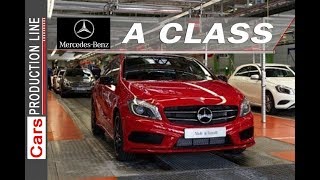 Mercedes A Class Production in Germany [upl. by Nodab619]