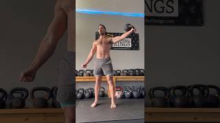 Lateral Kettlebell Snatch to Hold  Half Iron Cross  Kettlebell Forearm Workout [upl. by Ettena653]