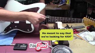 Squier ClassicVibe Jazzmaster Setup Episode 144 [upl. by Philipines]