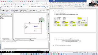 Lab 3b measuring diode characteristics in Multisim using oscilloscope [upl. by Attelrahc]