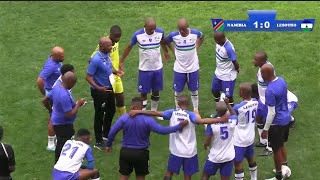 Namibia vs Lesotho FULL PENALTY SHOOTOUT  CHAN Qualifiers [upl. by Zeeba]