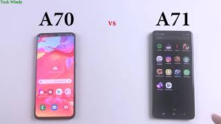 SAMSUNG A71 vs A70  Speed Test Performance Comparison [upl. by Fernando]