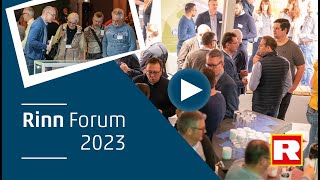 Live und ganz nah Das war das Rinn Forum 2023 [upl. by Felizio641]