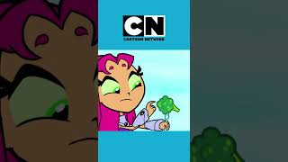 Ät dina grönsaker med Teen Titans  🇸🇪 Svenska Cartoon Network [upl. by Nnahgaem]