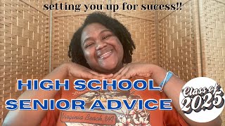 Advice for High School SENIORS from a HS Grad  college process  scholarships  expenses [upl. by Suolhcin]