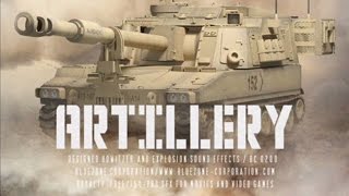 ARTILLERY sound effects  powerful Howitzer Artillery amp blast  impact sounds [upl. by Nylekcaj]