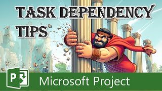 Task Dependency Tricks for Microsoft Project [upl. by Annirok]