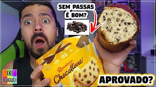 😋 PREFIRO PANETONE DE FRUTAS MAS PROVEI O Chocottone Bauducco É BOM [upl. by Adniuqal]