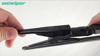 How to Install Rear Wiper Frame Type RG [upl. by Leiahtan750]