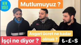 Asgari ücret ne kadar olmalı İşçiler konusuyor Serap Emre [upl. by Sloane]