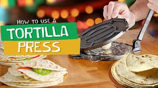 How to Use a Tortilla Press [upl. by Formenti334]