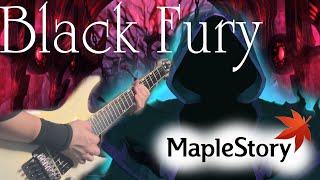 Black Fury  MapleStory guitar cover [upl. by Papst]