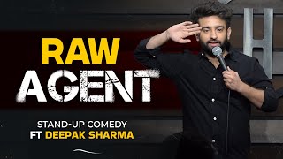 Raw Agent  Stand up Comedy by Deepak Sharma [upl. by Lamarre]