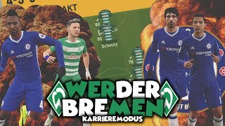 VESTERGAARD  MAUER CL aus gegen CHELSEA 🔥 FIFA 17 Karriere Werder Bremen 22 [upl. by Harshman]