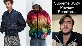 Supreme SS24 Lookbook Reaction [upl. by Moneta]