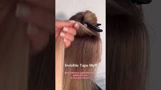 Tapein hair extensions 20 yrs experience expert wignhat hairextensions tapeinextensions [upl. by Nannie347]