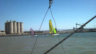 Windsurfer Vs Catamaran [upl. by Saville301]