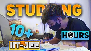 Studying 10 Hours for JEE in Class 9 Day in life of Jee Aspirant  Study vlog [upl. by Lahtnero]