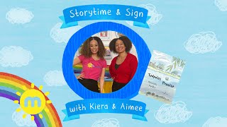 Milkshake  Storytime and Sign  Tadpole Promise by Jeanne Willis  Kiera and Aimee [upl. by Ecyrb]