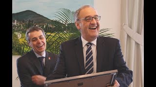 DSJBesuch bei den Bundesräten Cassis und Parmelin [upl. by Bright]