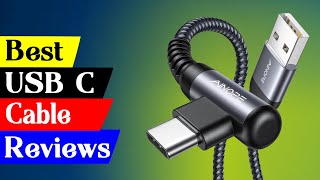 Top 5 Best USB Type C Cables Which One Should You Pick [upl. by Ardnalac]