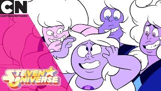 Steven Universe  Too Many Amethysts in One Room  Cartoon Network [upl. by Rednijar]