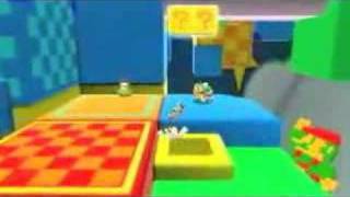 Super Mario Galaxy Spring Mario Gameplay [upl. by Kelam324]