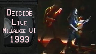 Deicide Live in Milwaukee WI July 31 1993 FULL CONCERT [upl. by Ecyor190]