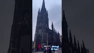 Autumn 🍂 in Edinburgh scotland edinburgh visitscotland scotlandtourism edinburghcastle [upl. by Keyte]