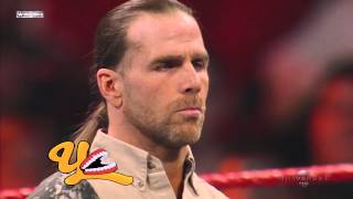 20100222  RAW  Shawn Michaels amp The Undertaker in ring promo [upl. by Jammie]