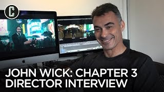 John Wick 3 Director Chad Stahelski Interview [upl. by Yetac]