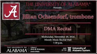 11202024  Jillian Ochsendorf trombone DMA Recital [upl. by Mccord]