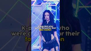 Kpop idols who were criticised for their fake reaction kpop aespa shorts fyp [upl. by Sternick]