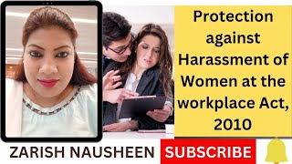 Harassment at Workplace  Examples of Harassment Behaviours  Law of Protection against Harassment [upl. by Ajar]