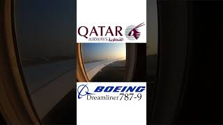 Boeing 787 Takeoff DOHA  Qatar Airways [upl. by Christean162]