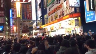 μs紅白歌合戦出場時の秋葉原 at ゲーマーズ秋葉原本店前 [upl. by Eicul359]