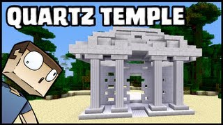 Minecraft Inspiration Quartz Temple [upl. by Jelle854]