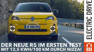 2024 Renault R5 ETech Electric Test 125 kwh auf 100 km  Electric Drive Check [upl. by Eelac]